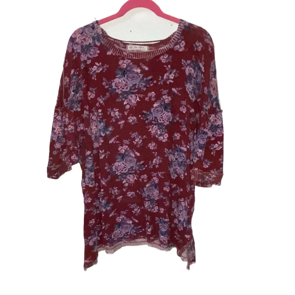 FREE PEOPLE WE THE FREE YOU AND ME TEE NWOT - Picture 2 of 4